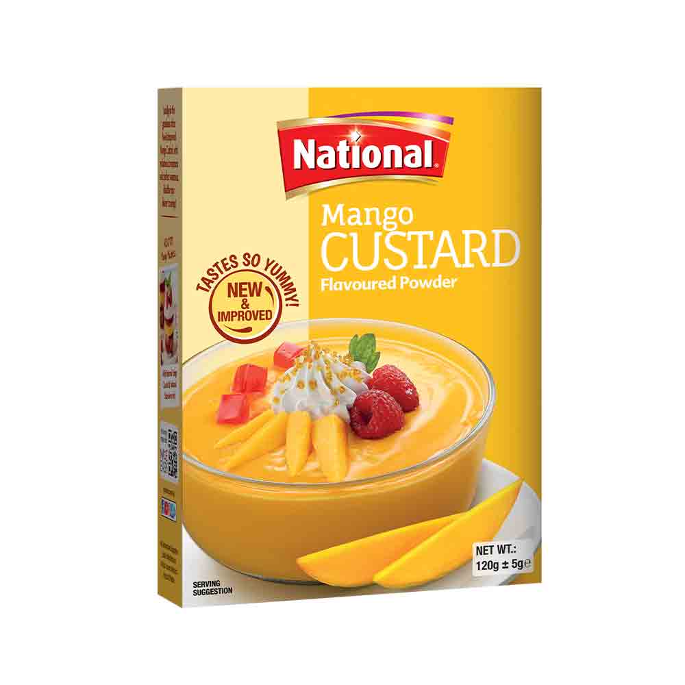 National Custard Mango 120g
