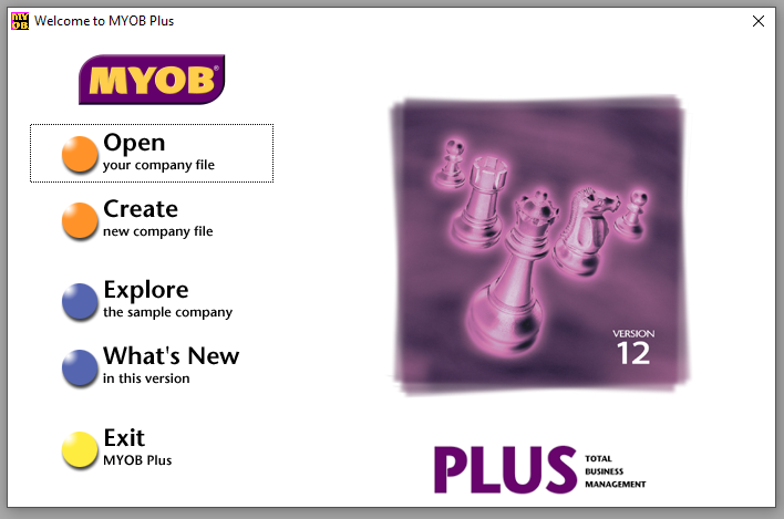 MYOB Accounting Plus  V 12 - Actual Accounting with 5 workstation