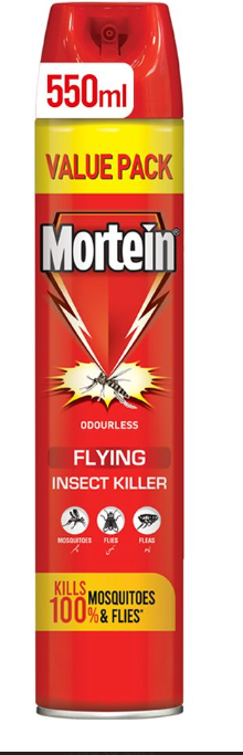 Mortein Odorless Flying Insect Killer Spray, 550ml