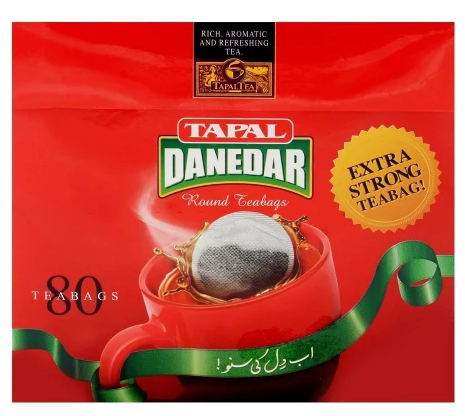 Tapal Danedar 200g Round Tea Bags
