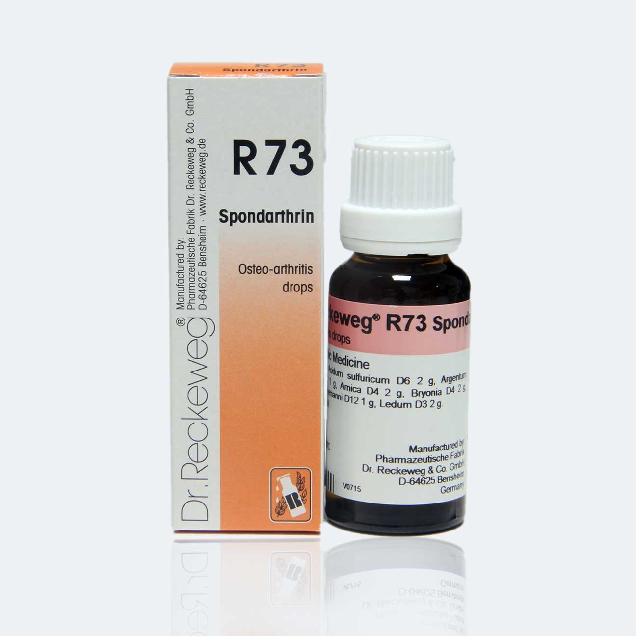 Dr. Reckeweg R73 Osteo-Arthritis Drops أ جوڑوں کے درد اور سوجن کے قطرے
