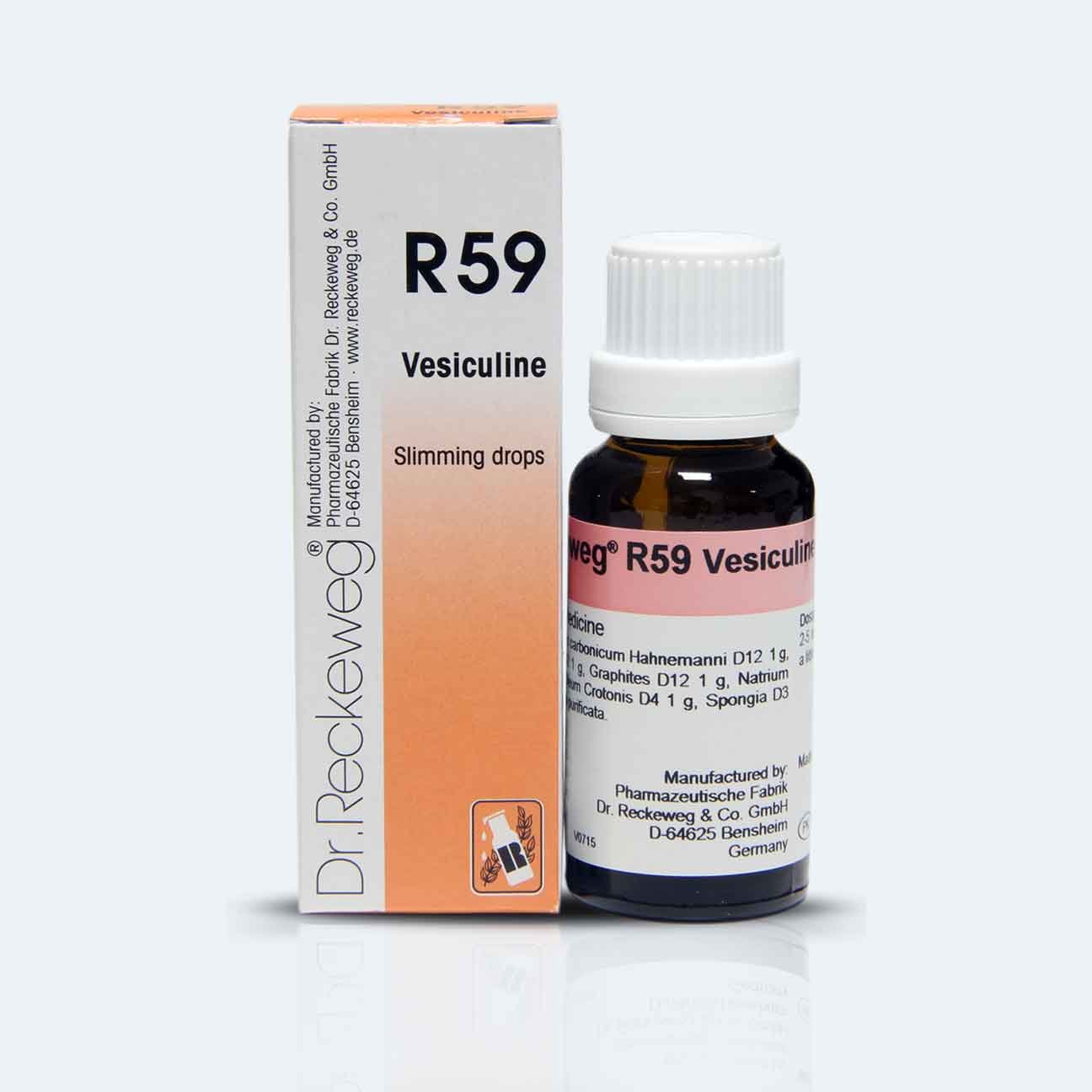 Dr. Reckeweg R59 Slimming Drops - وزن کم کرنے کے قطرے