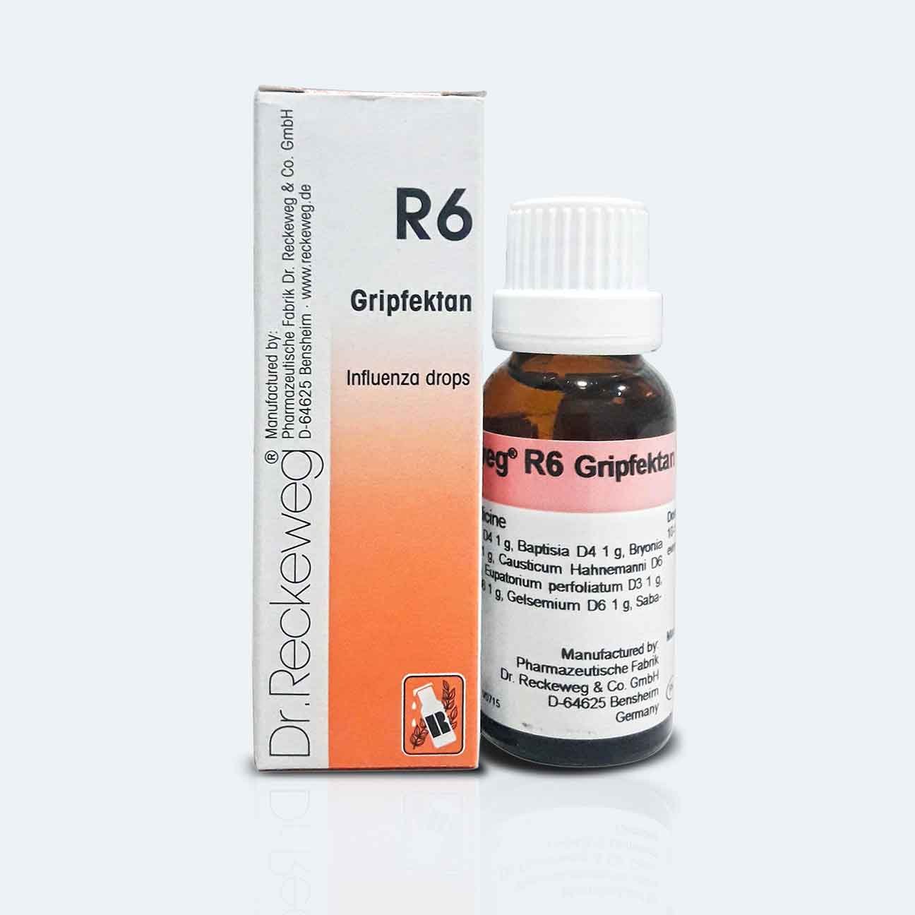 Dr. Reckeweg R6 Influenza Drops نزلہ زکام اور انفلوئنزا کے قطرے