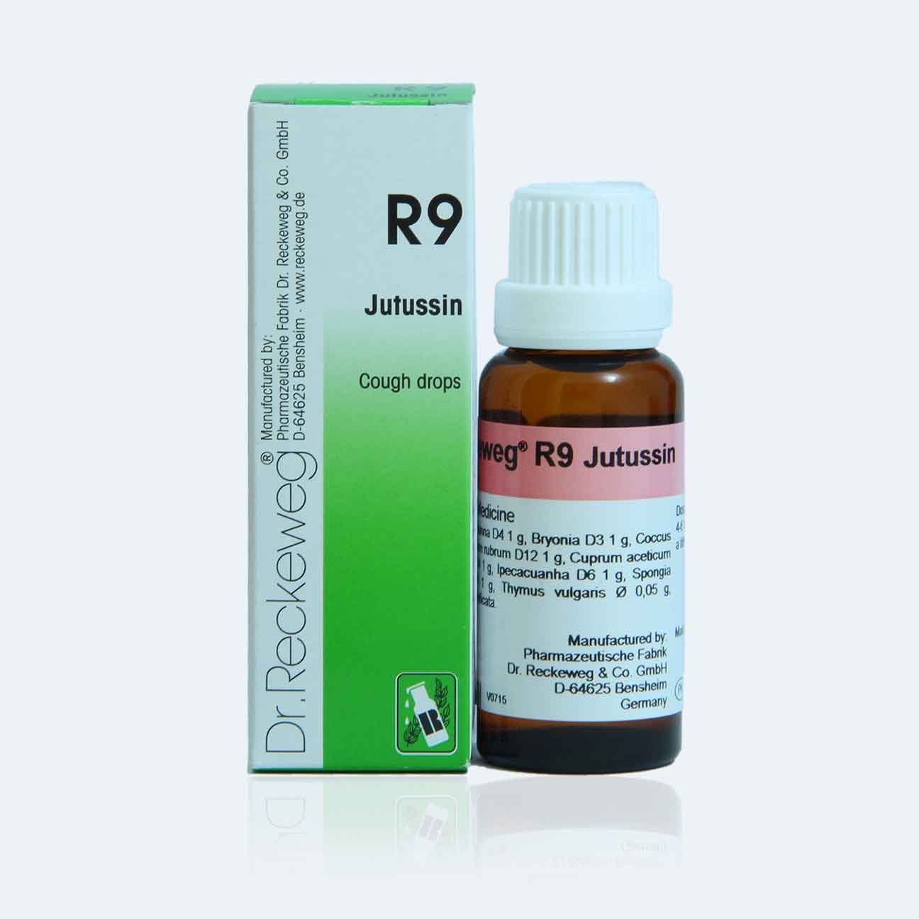 Dr. Reckeweg R9 Cough Drops کھانسی کے قطرے