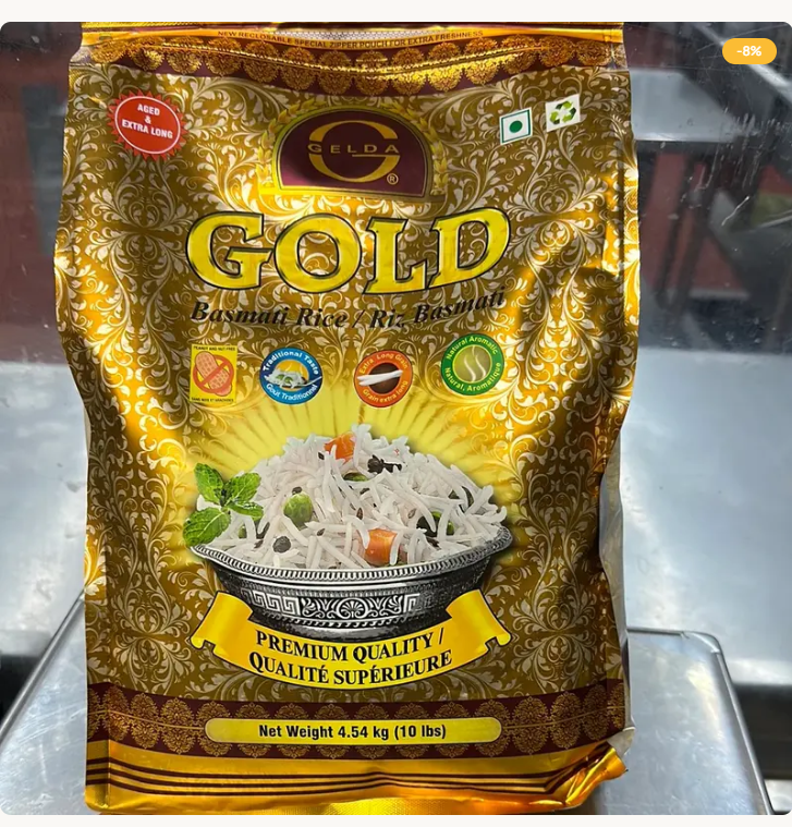 RICE BIRYANI GOLD 4.5KG