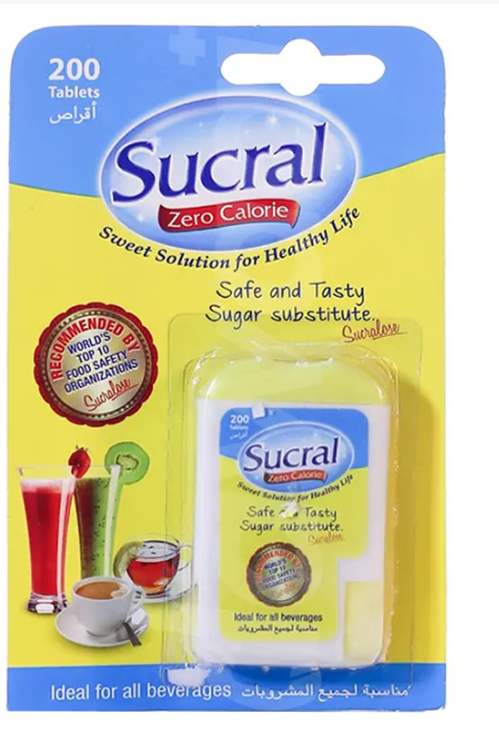 SUCRAL ZERO CALORIE (200TABLETS)