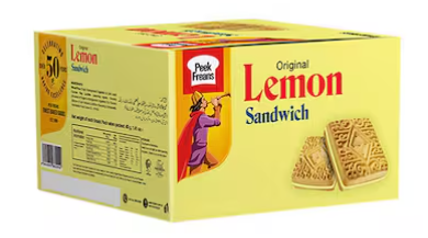 Peak Freans Lemon Sandwich 16 Snack Pack