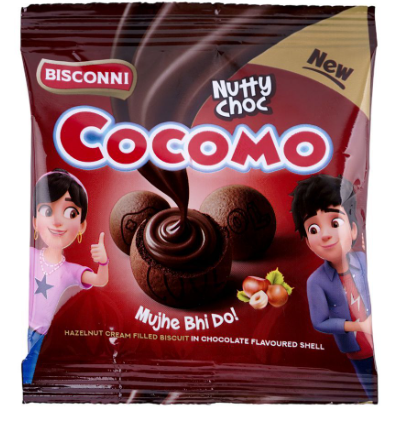 Bisconni Cocomo Nutty Choc, 15.4g, 1 Box